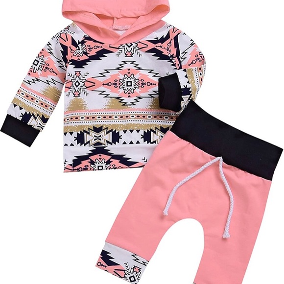 Kashoer Aztec Pink Jogger Set - Picture 1 of 5